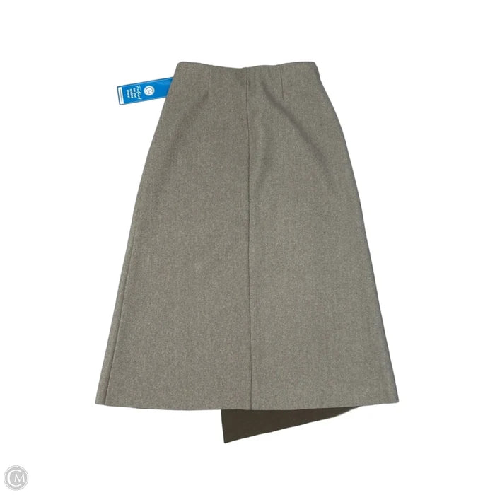 Skirt Midi By Dkny In Taupe, Size: Xs