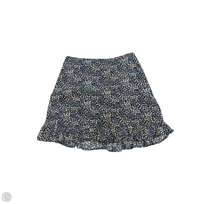 Skirt Mini & Short By Abercrombie And Fitch In Blue, Size: S