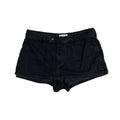 Skort / Skirt Mini / Short By Free People In Black Denim, Size: 12