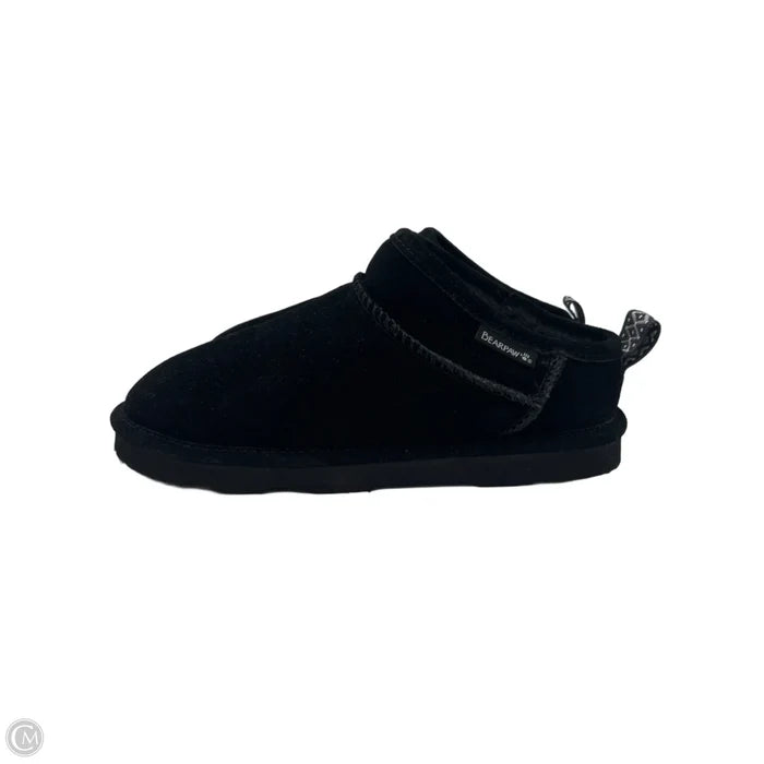 Slippers By Bearpaw In Black, Size: 9