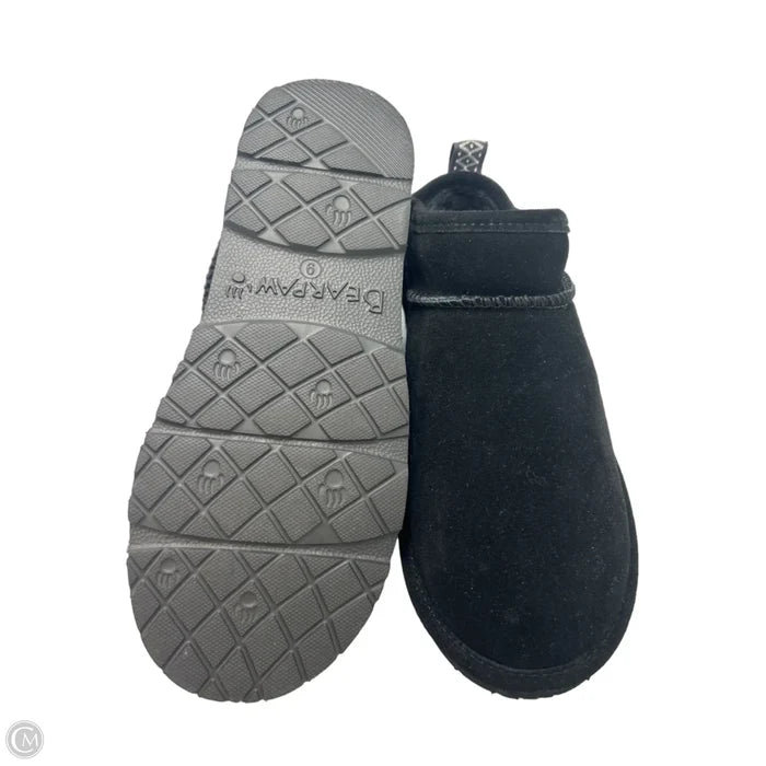 Slippers By Bearpaw In Black, Size: 9