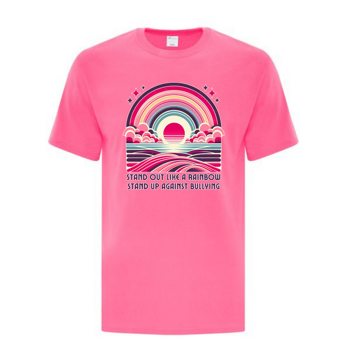 Stand out like a rainbow design