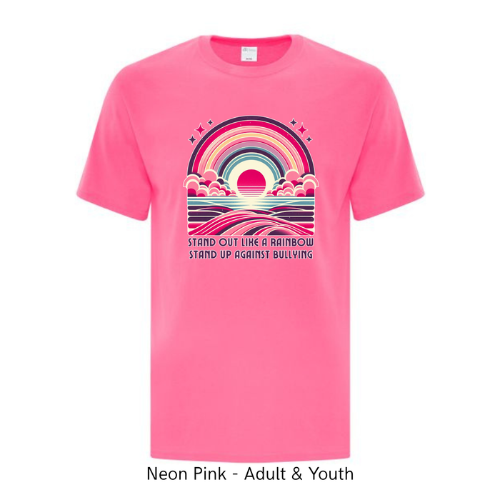 Stand out like a rainbow design