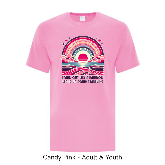 Stand out like a rainbow design