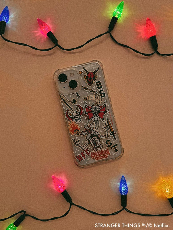 Stranger Things x Skinnydip Sticker Shock iPhone Case Phone Cases Skinnydip London