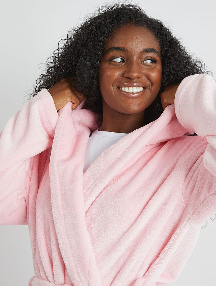 Strawberry Plush Dressing Gown Lingerie & Nightwear Skinnydip London
