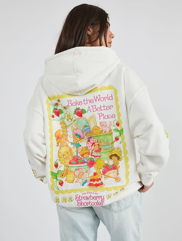 Strawberry Shortcake x Skinnydip Baking Hoodie Hoodies & Sweatshirts Skinnydip London