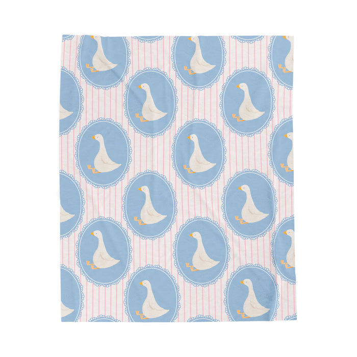 Striped Goose Blanket