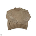 Sweater By Cynthia Rowley In Tan, Size: L