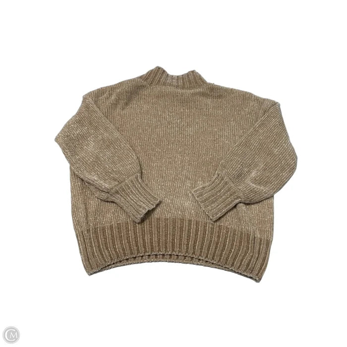 Sweater By Cynthia Rowley In Tan, Size: L