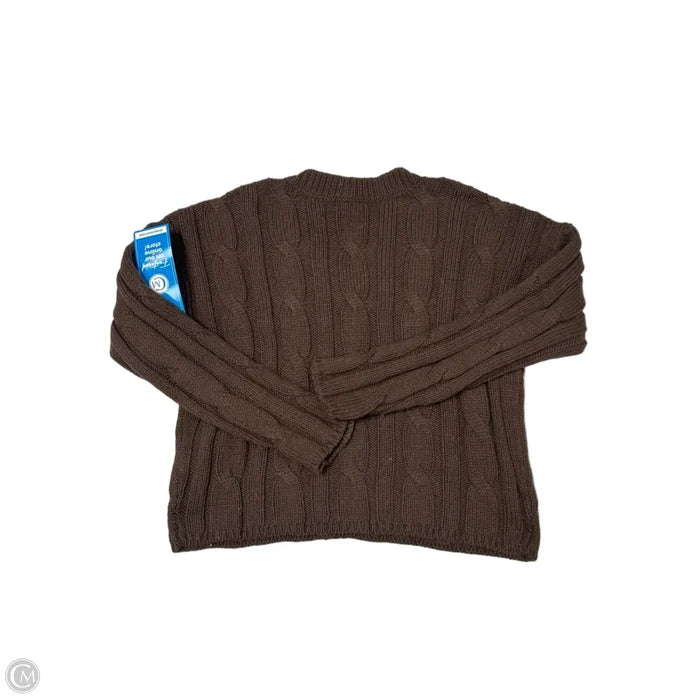 Sweater By Madewell In Brown, Size: Xs