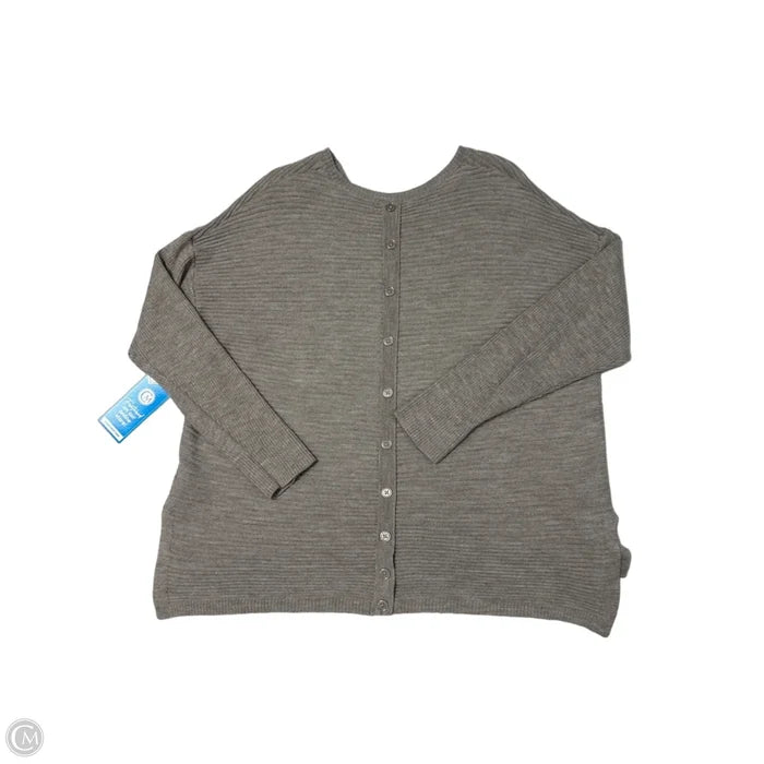 Sweater By Tahari In Brown, Size: 3x