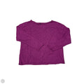 Sweater By Talbots In Purple, Size: L