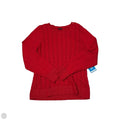 Sweater By Talbots In Red, Size: Xl