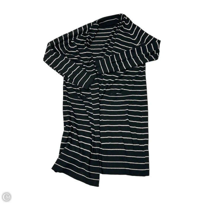 Sweater Cardigan By A New Day In Striped Pattern, Size: M