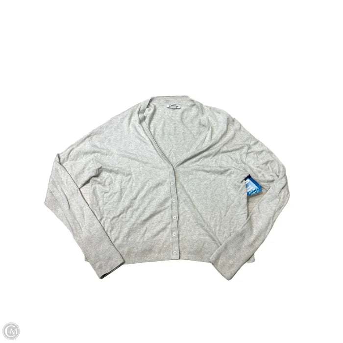 Sweater Cardigan By Athleta In Grey, Size: 1x