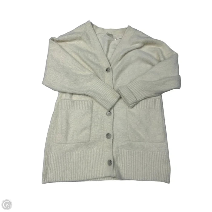Sweater Cardigan By Calia In Tan, Size: M