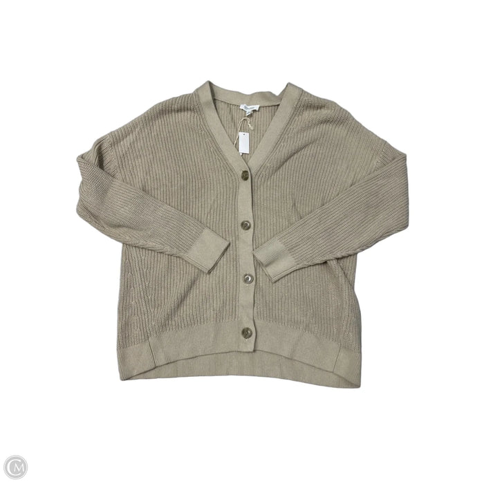 Sweater Cardigan By Haven In Tan, Size: L