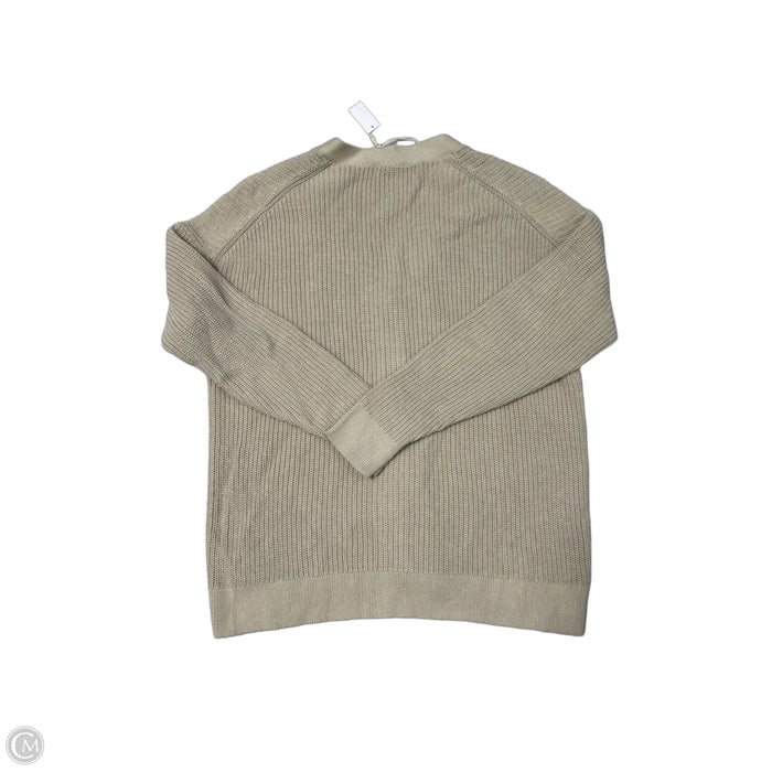Sweater Cardigan By Haven In Tan, Size: L