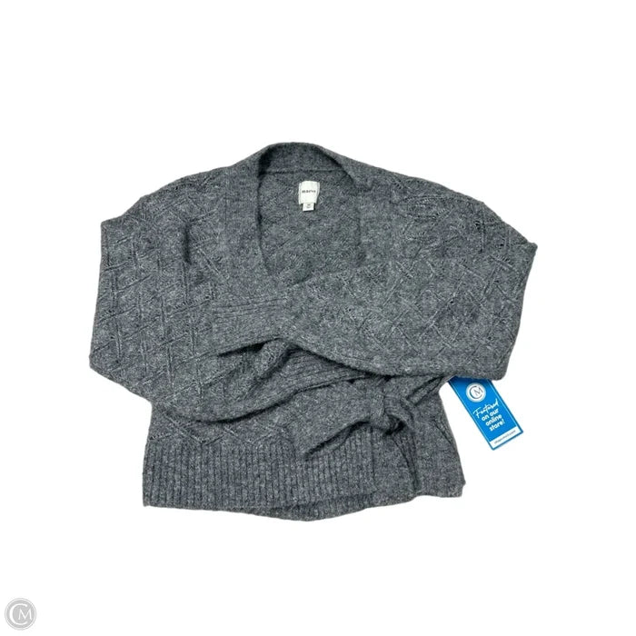 Sweater Cardigan By Maeve In Grey, Size: Xs