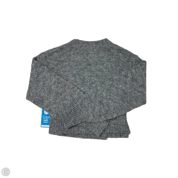 Sweater Cardigan By Maeve In Grey, Size: Xs
