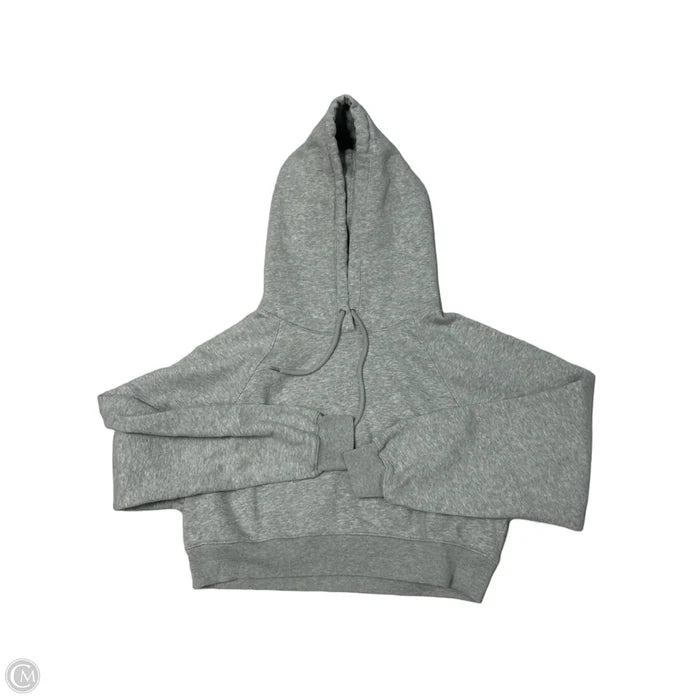Sweatshirt Hoodie By Gap In Grey, Size: S