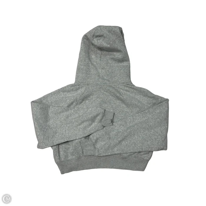 Sweatshirt Hoodie By Gap In Grey, Size: S
