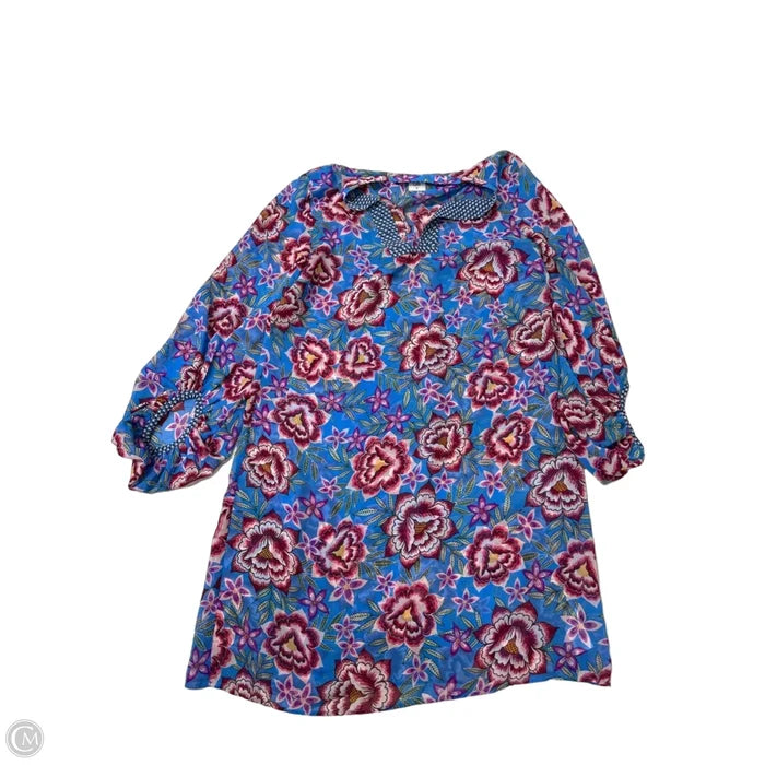 Swimwear Cover-up By Cabi In Blue, Size: M