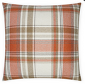 Tartan-Hickory pillow