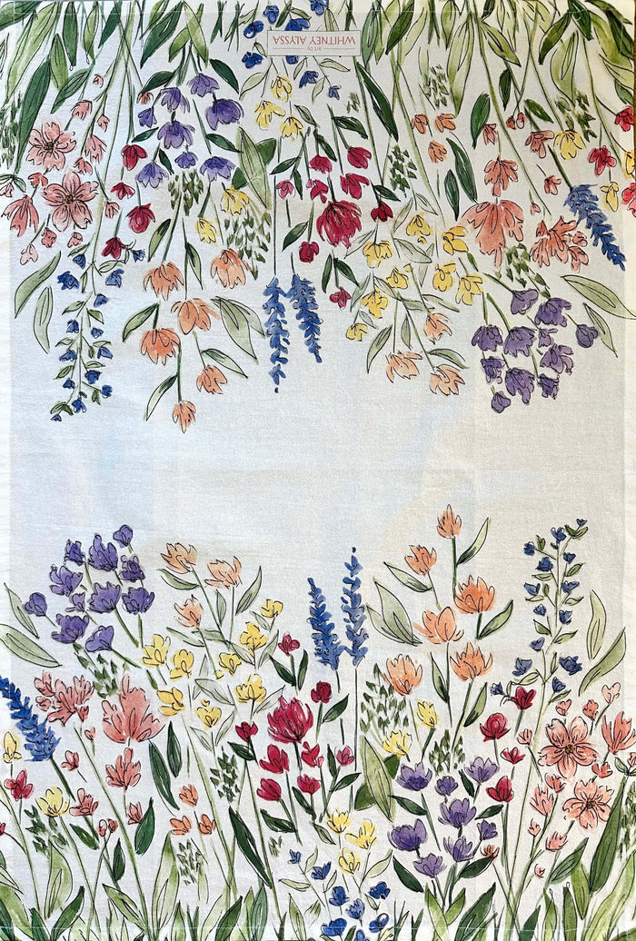 Tea Towel: Wildflowers | Art By Whitney Alyssa