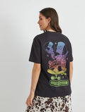 The Simpsons Bart Squishee T-Shirt In Black Tops & T-Shirts Skinnydip London