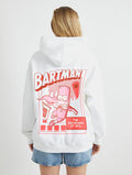 The Simpsons Bartman Hoodie in White Hoodies & Sweatshirts Skinnydip London