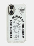 The Simpsons Everything's Coming Up Milhouse Shock iPhone Case Phone Cases Skinnydip London