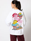 The Simpsons I Choo-Choo-Choose You Sweatshirt In Ecru Hoodies & Sweatshirts Skinnydip London