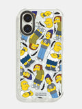 The Simpsons Jimbo, Dolph, Kearney Shock iPhone Case Phone Cases Skinnydip London