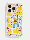 The Simpsons Romantic Homer Shock iPhone Case Phone Cases Skinnydip London