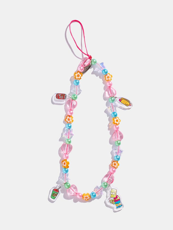 The Simpsons x Skinnydip Kwik-E-Mart Beaded Strap Phone Grips Skinnydip London