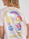 The Simpsons x Skinnydip Lisa Like You Know Whatever T-Shirt Tops & T-Shirts Skinnydip London