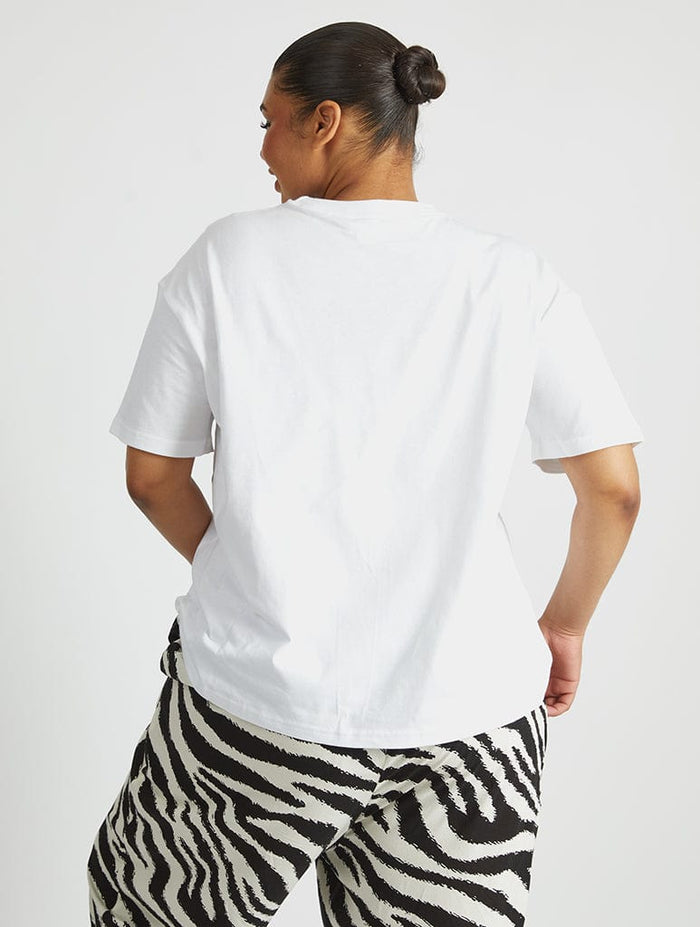 The Very Hungry Caterpillar Lemon T-Shirt In White Tops & T-Shirts Skinnydip London