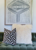 Tibetan Pillows Off White 26x26