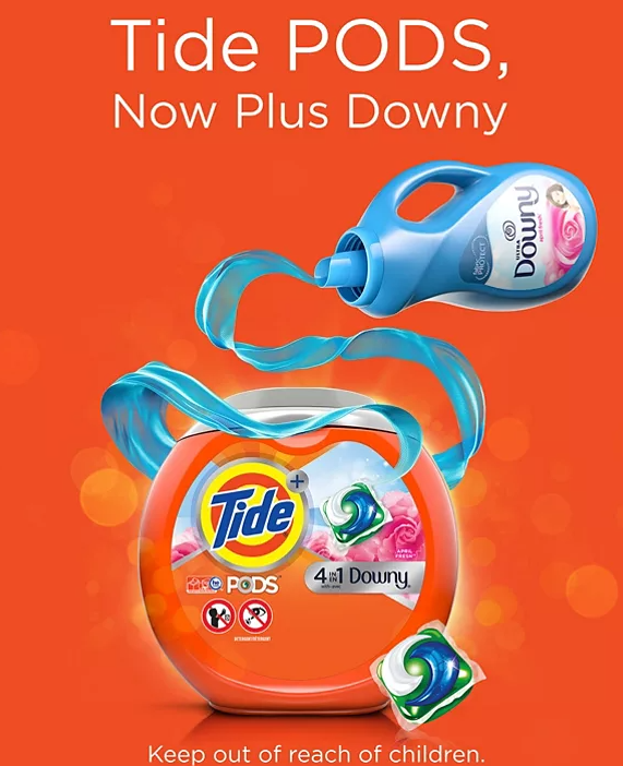 Tide PODS with a Touch of Downy, Liquid Laundry Detergent Pacs, April Fresh (104 ct) - Eshop House LLC