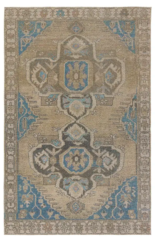 Todori Green and Blue TOD06 5x8