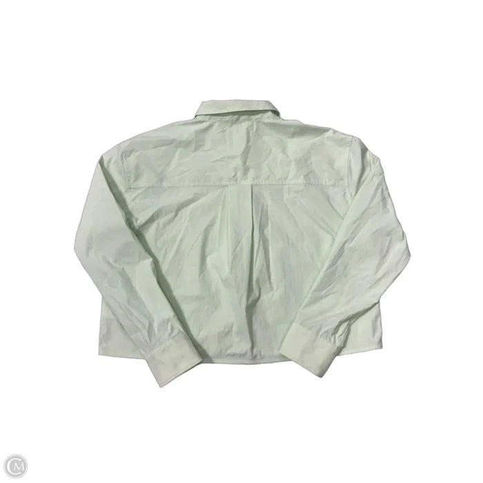 Top Long Sleeve By Athleta In Green, Size: M