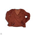 Top Long Sleeve By Banana Republic In Brown, Size: Xs