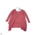 Top Long Sleeve By Free People In Pink, Size: S
