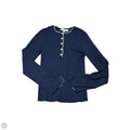 Top Long Sleeve By Loft In Blue, Size: M