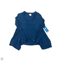 Top Long Sleeve By Maeve In Blue, Size: S