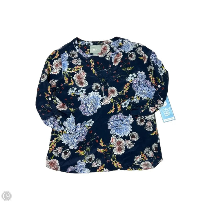 Top Short Sleeve By Maeve In Floral Print, Size: Xs