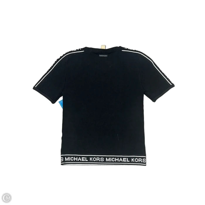 Top Short Sleeve By Michael By Michael Kors In Black, Size: Xs