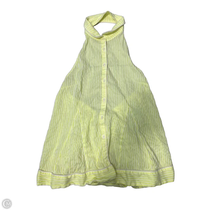 Top Sleeveless By Anthropologie In Striped Pattern, Size: L